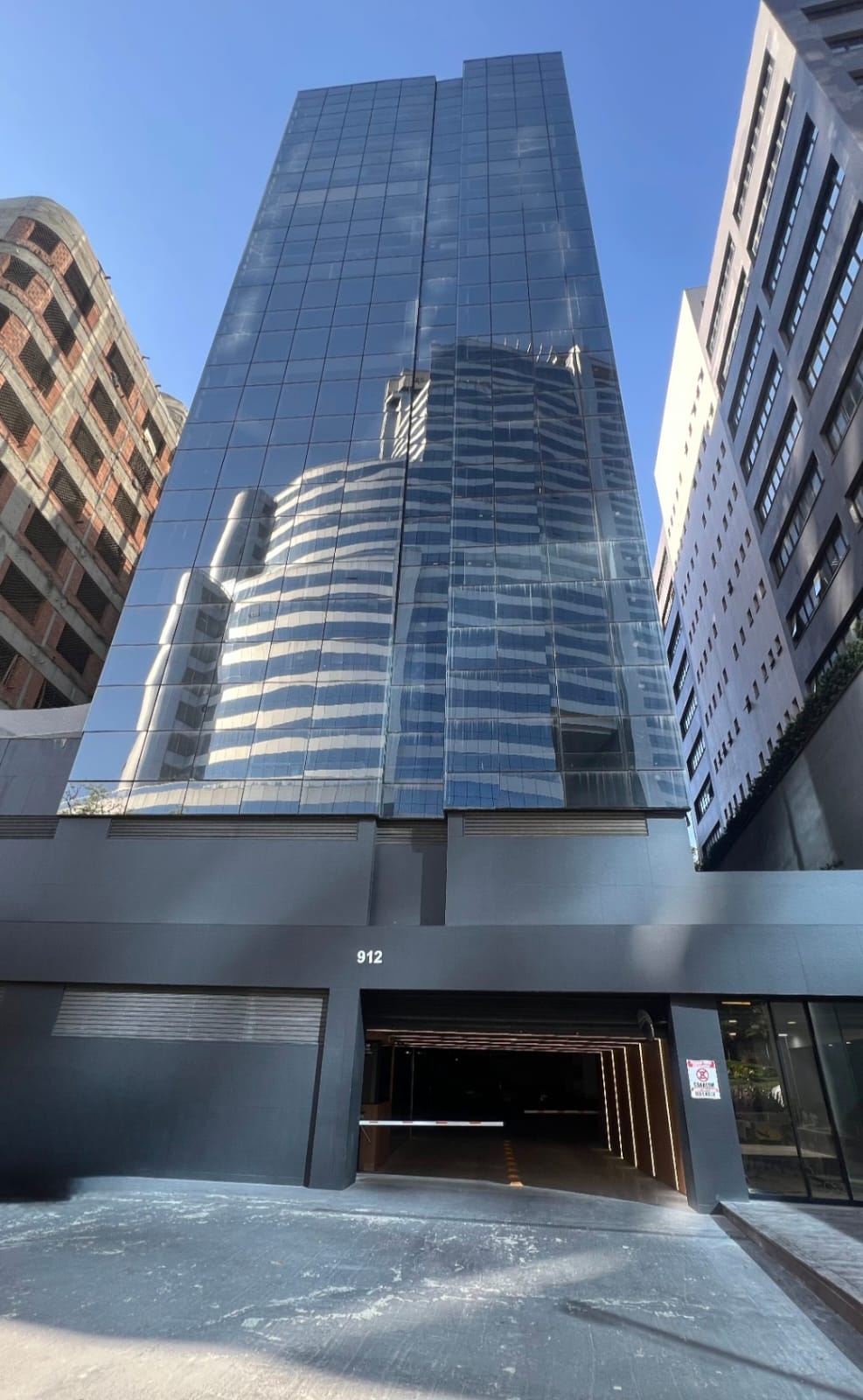 Fachada do prédio da nova sede – Av. Andrômeda, 912, Alphaville